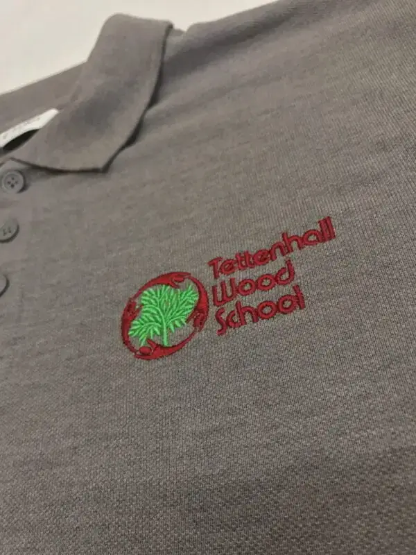 Grey Polo Shirt - Image 2