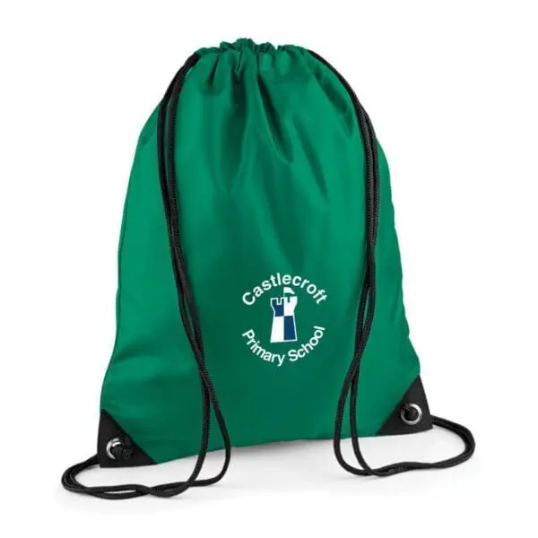 Castlecroft Primary School House colour P.E Bag - Image 2
