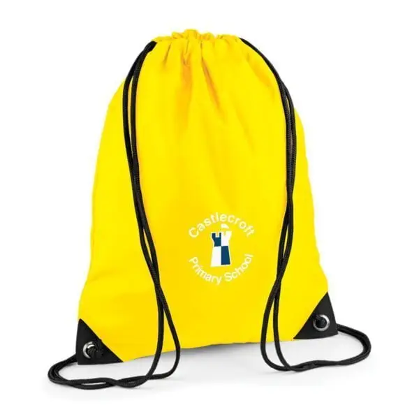 Castlecroft Primary School House colour P.E Bag - Image 4