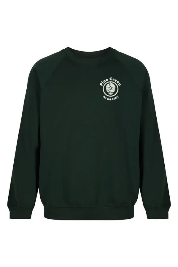 Pine Green Academy Crew Neck Jumper