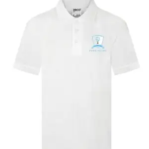 Penn Fields White Polo Shirt (P.E. - All years)