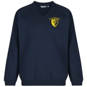 V Neck Sweatshirt