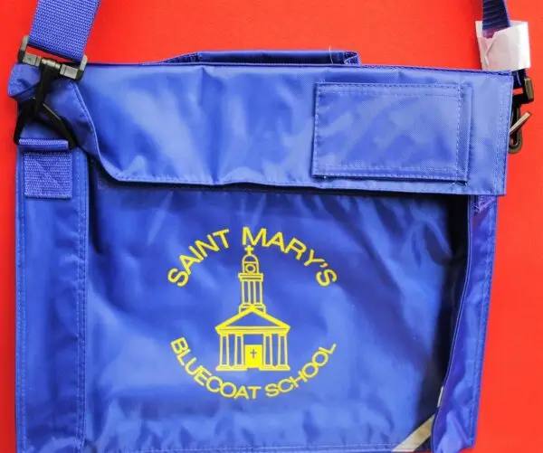 St Mary's Book Bag with Shoulder Strap