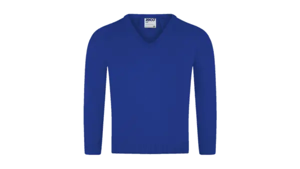 Cleobury Mortimer Knitted V Neck Jumper