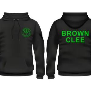 Brown Clee - Black Hoodie