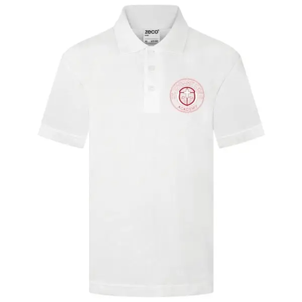 St Thomas White Polo Shirt